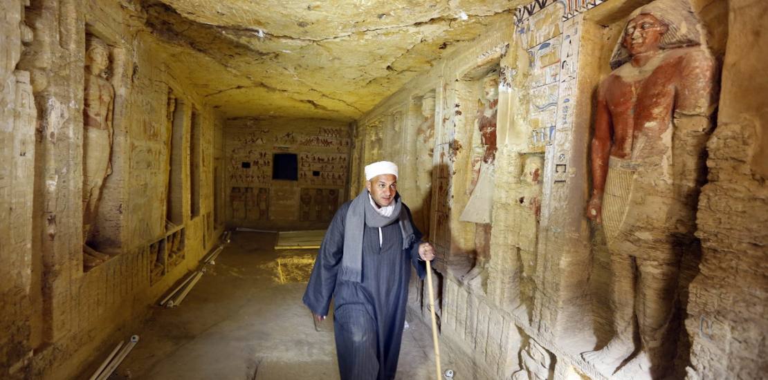 TÚMULO MILENAR Tumba de 4 mil anos é descoberta no Egito; veja fotos