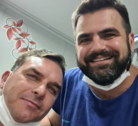 Vídeo mostra momento de acidente de Flávio Bolsonaro no Ceará
