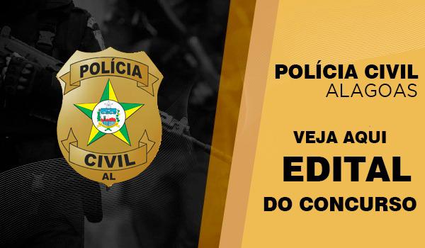 Governo de Alagoas divulga edital com 500 vagas para o concurso da Polícia Civil