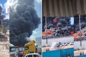 incendio montagem