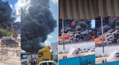 incendio montagem